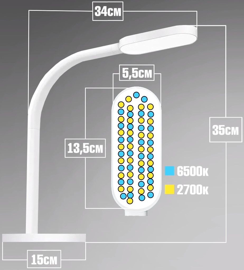     Xiaomi YLTD02YL Yeelight Led Desk Lamp Rechargeable,   ,      ,    –   
