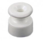 Изолятор керамический В1-551-01 18х19 mm белый