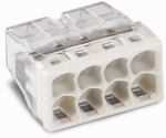   8- WAGO 2273-208 COMPACT PUSH WIRE   , - / 