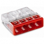   4- WAGO 2273-204 COMPACT PUSH WIRE   ,  ,  / 