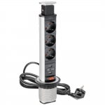     GTV AE-BPW3U60U-80, 60, 3 x  FRENCH, 2xUSB 2,1A 5V, 