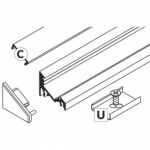     Topmet Light 58310001 SET STANDARD CORNER10 C opal U inox,  2, 