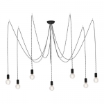   Nowodvorski 6787 SPIDER GRAY VII, IP20, E27(max.7x60W), , 