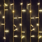 Гирлянда светодиодная NEON-NIGHT 235-158 "Светодиодный Дождь", 45Вт, 760LED, 2х3м, 230В, IP65, постоянное свечение, прозрачный провод, золотые диоды (ВРЕМЕННО НЕ ПОСТАВЛЯЕТСЯ)