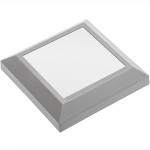    GTV LD-OSSLKW4W-80 SILVER PB, 4W, 250lm, 3000K, AC220-240V, 50/60HZ, 120, IP65, 