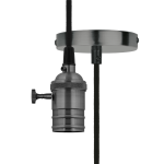       Uniel UL-00004501 VINTAGE, DLC-V-S24K/E27 TS/1M/BL PEARL BLACK, . 60, 250, 1,  , , 