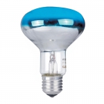 GE R80 60W 230V E27 Blue
