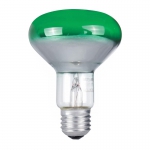GE R80 60W 230V E27 Green