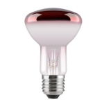 GE R63 40W 230V E27 Red