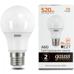 ELEMENTARY A60 E27 7W 520lm 3000K