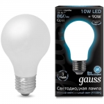 BLACK FILAMENT A60 E27 10W 860lm 4100K DIM