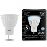 MR11 GU4 3W 220V 300lm 4100K 120