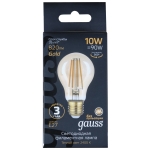 BLACK FILAMENT GOLDEN A60 E27 10W 820lm 2400K