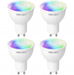      Yeelight YGYC0120004WTEU Smart Bulb W1 (Multicolor), GU10, 4.8W, 350lm, 1700-6400K, 16 . ,     ,   4 
