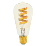     EKF Connect slwf-e27-st64-fil-rgbw, ST64, E27, 5W, 300lm, 2700K+RGB, 220-240V, Wi-Fi EKF Connect Home,   