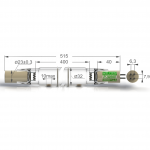     UVC Spectrum Kft P-32200L 200, 5, L=515