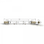    Zercale GPHHVA1220T9L/4P 240W 3,2A ( 300 / DB 300H), D28mm, L1220mm, 4P G10q, 16000h,  