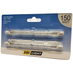 Лампа галогенная EDI LIGHT 10361 (10161), R7S, L-118, 150W, 2ER-SET, 10STK, блистер 2 штуки
