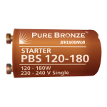  Sylvania 0024479 PURE BRONZE PBS 120-180, 120-180W, 220-240V,  